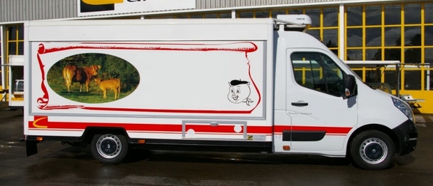 Camion tournées marchés boucher, 2012, 55.000km, 4 mètres----------45.000€