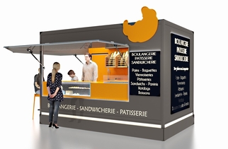 K3700 KIOSQUE BOULANGER SANDWICHS PATISSIER