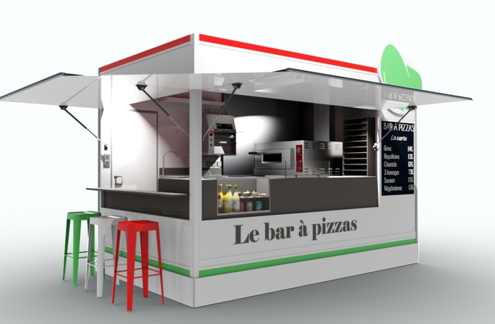 K3700 KIOSQUE PIZZAS