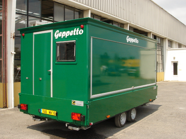Remorque FOOD TRUCK GLACIER